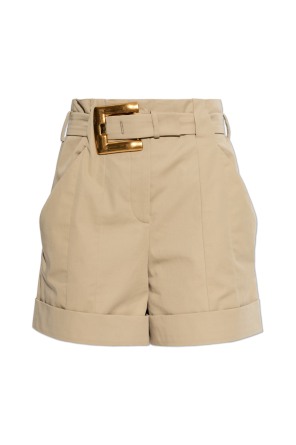 Shorts with a belt