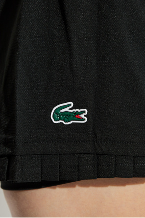 Lacoste Pantalones cortos de entrenamiento con parche de logo