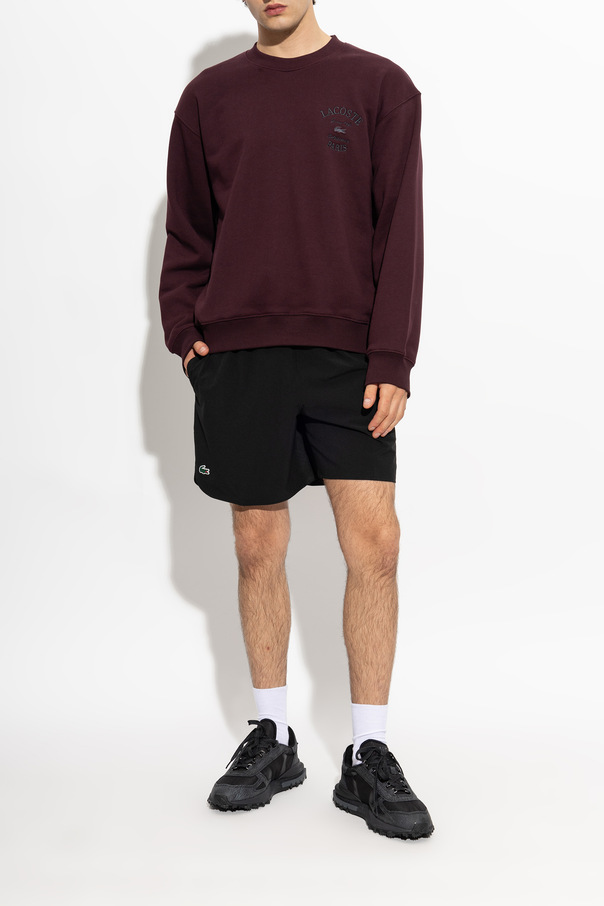 Lacoste Logo patch shorts
