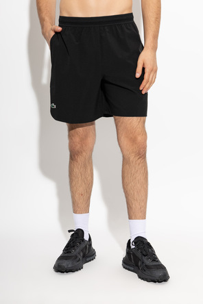 Lacoste Logo patch shorts