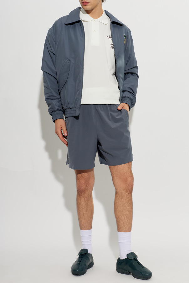 Lacoste Logo patch shorts