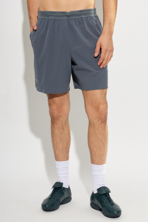 Lacoste Logo patch shorts