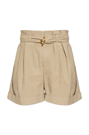 Shorts with belt