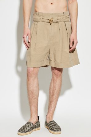 Balmain Shorts with belt