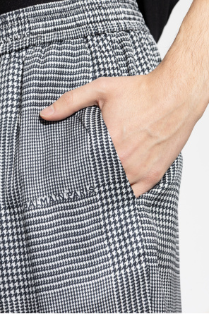 Balmain Hahnentritt-Hose