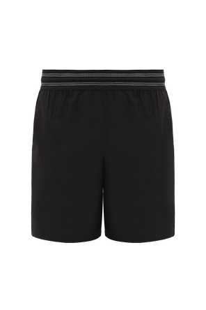Logo patch shorts