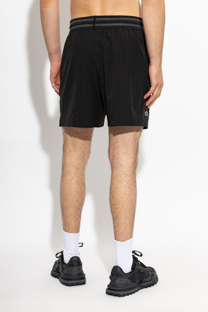 Lacoste Logo patch shorts