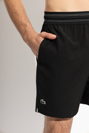 Lacoste Logo patch shorts
