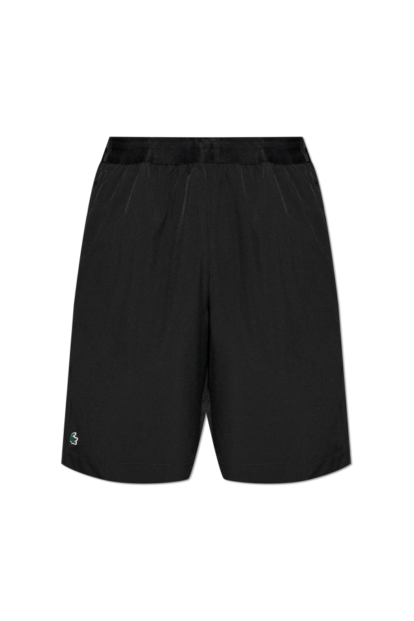 Shorts with logo patch od Lacoste