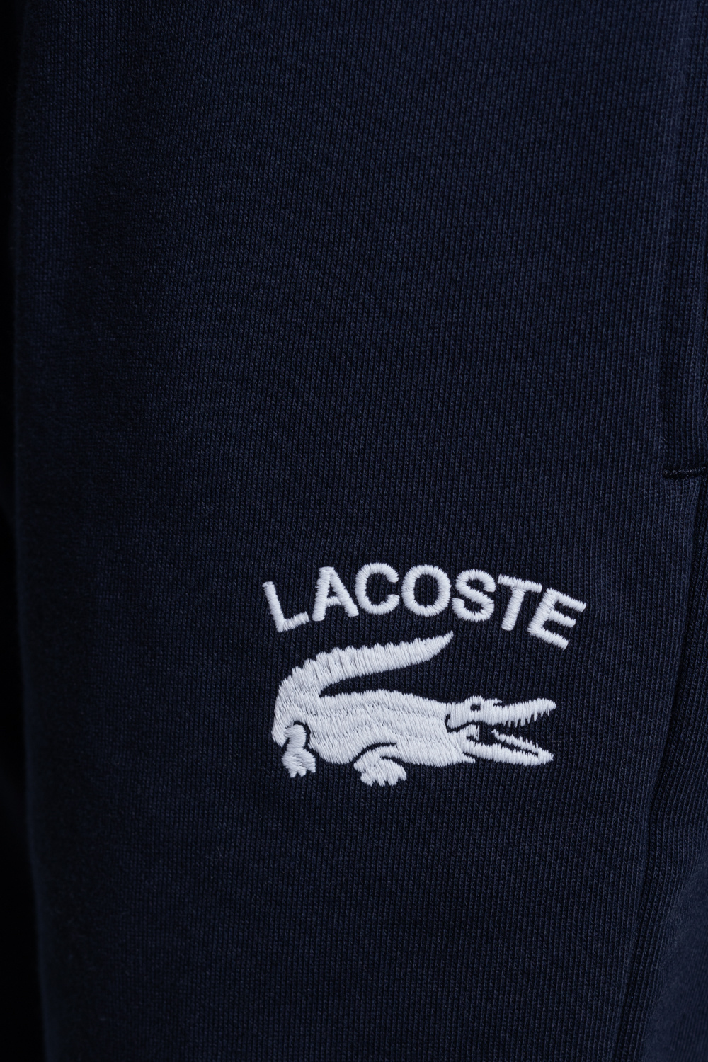 Lacoste Szorty z logo