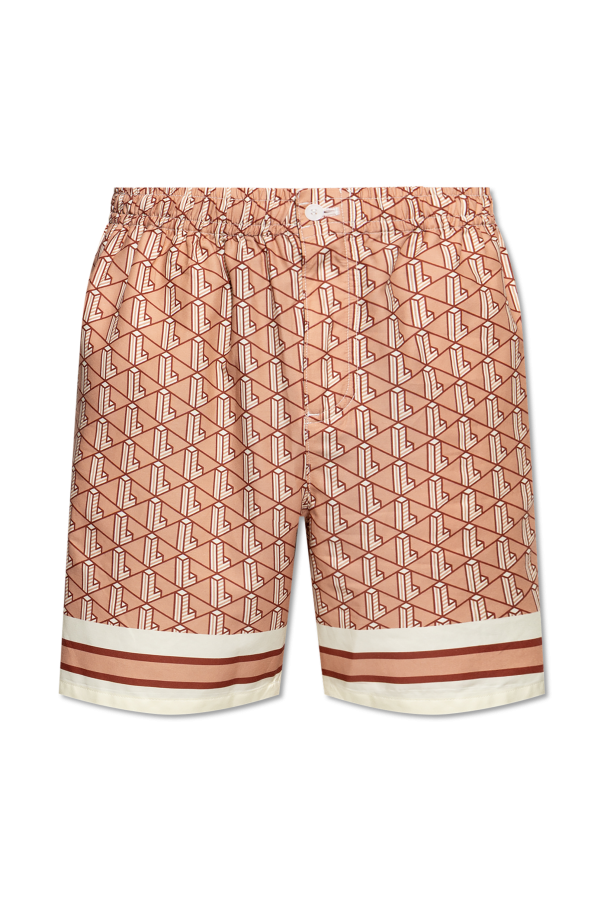 Shorts with monogram od Lacoste