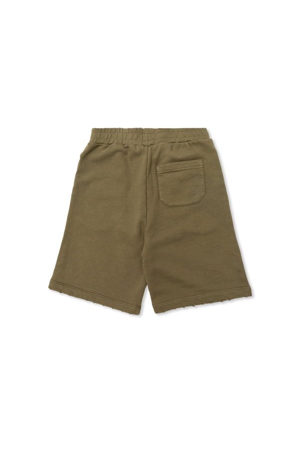 Golden Goose Kids Szorty z wyszytym logo