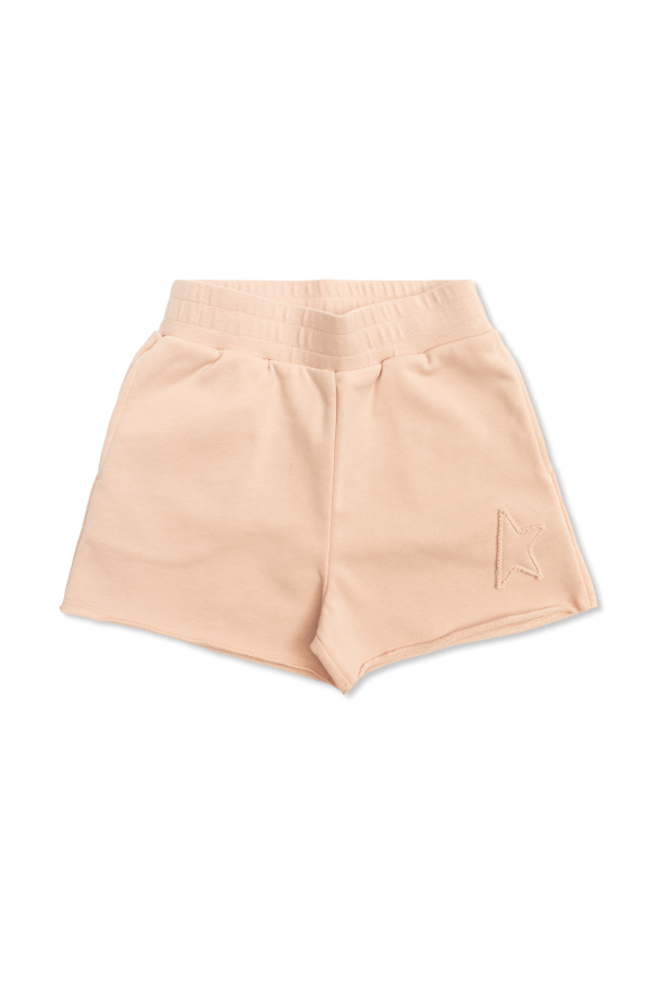 Golden Goose Kids Szorty z naszywką