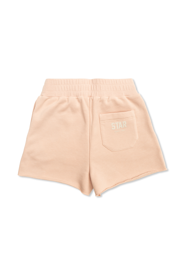 Golden Goose Kids Szorty z naszywką