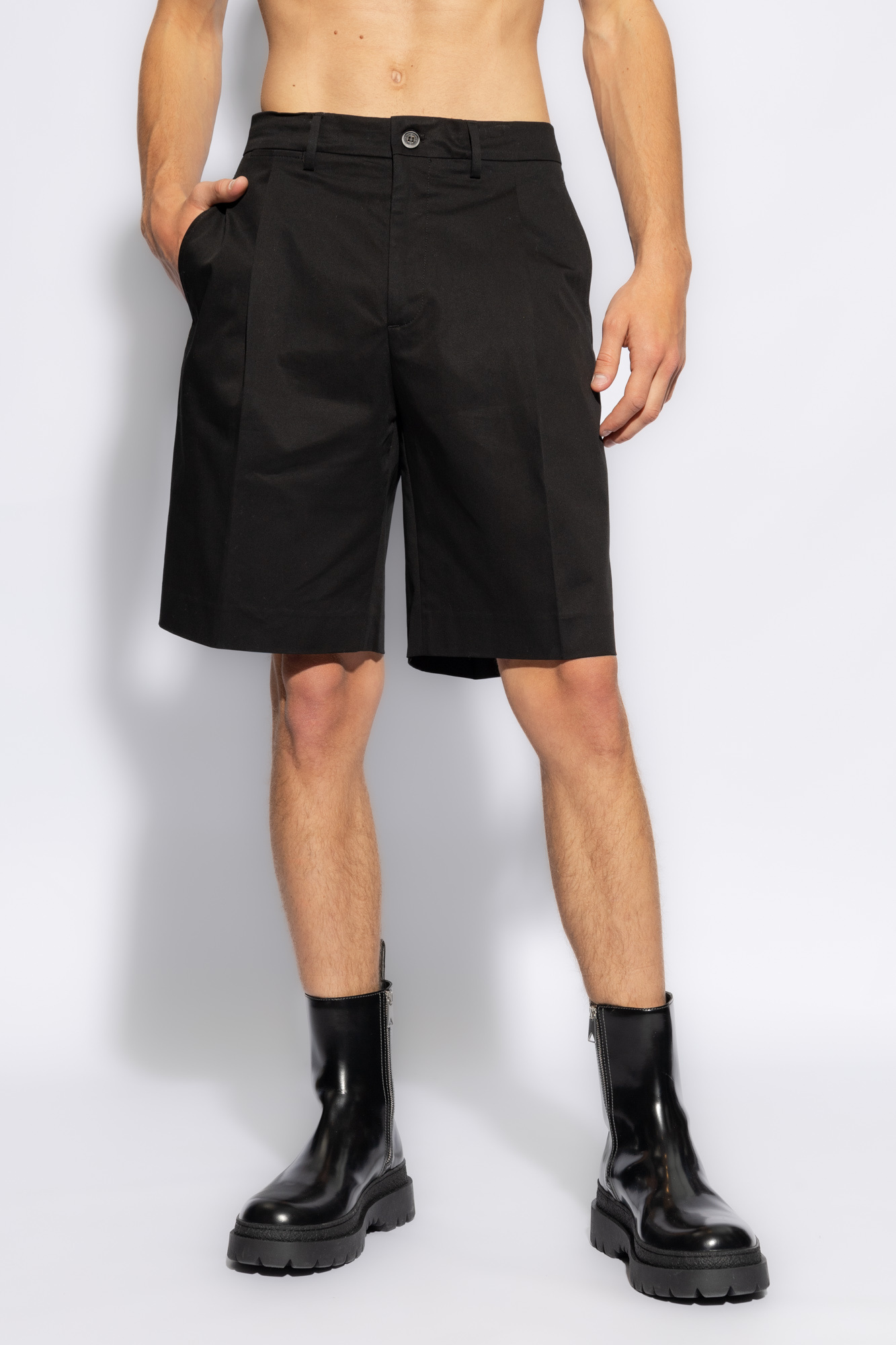 Golden Goose Pleat-front shorts