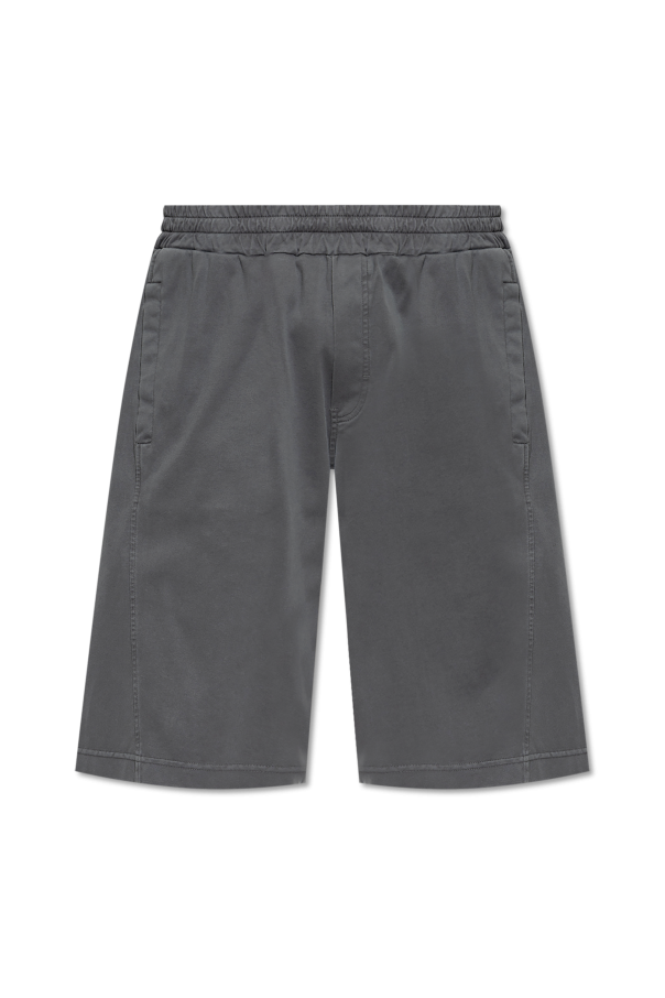 Cotton shorts with logo appliqué od Dolce & Gabbana