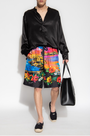 Silk shorts od Dolce & Gabbana