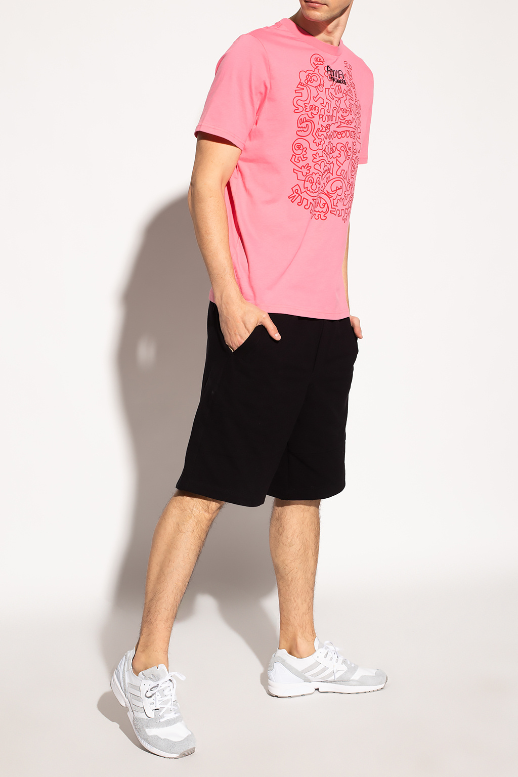 Y-3 Yohji Yamamoto Shorts with logo