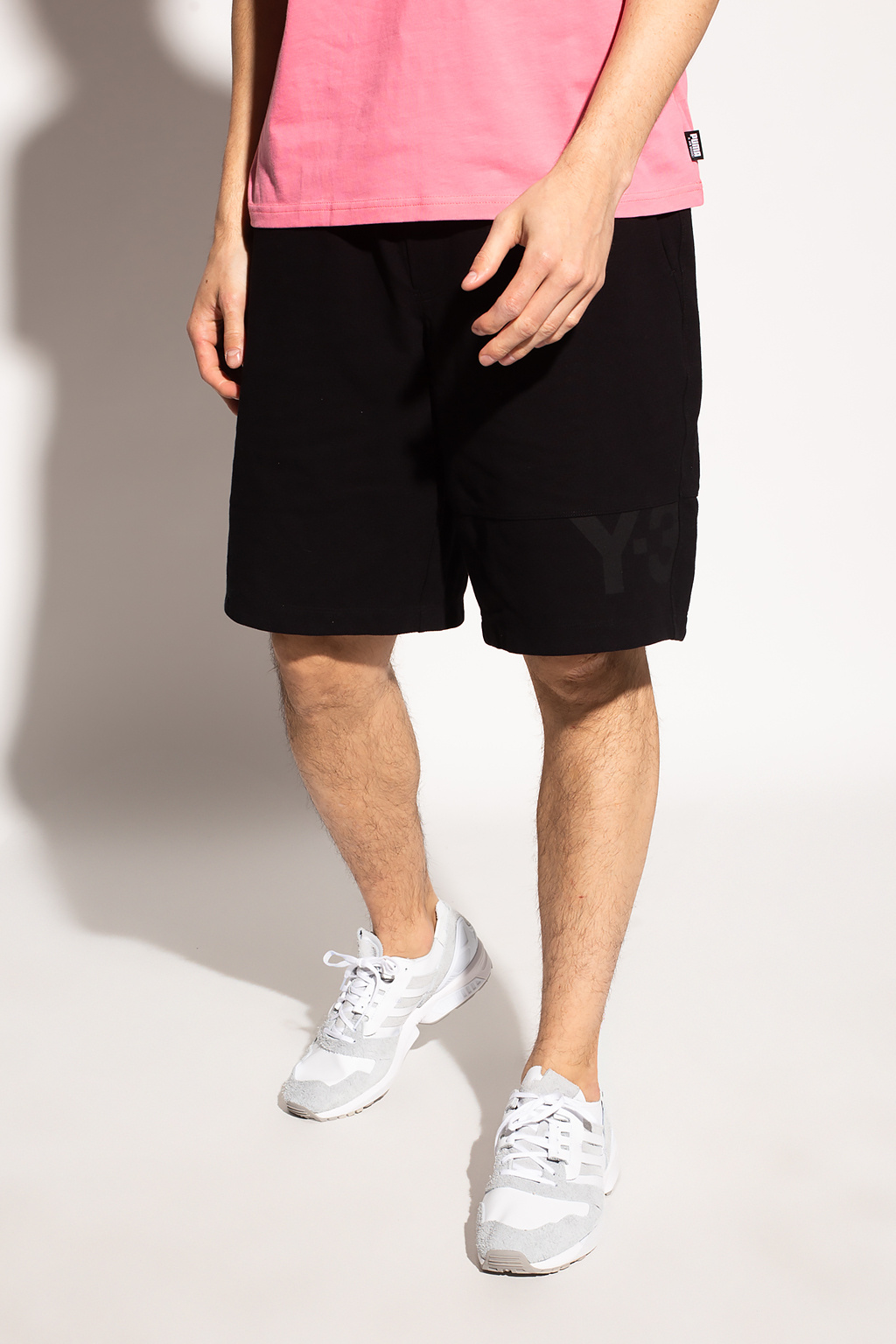 Y-3 Yohji Yamamoto Shorts with logo