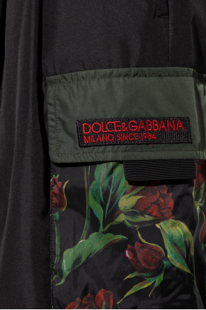 DOLCE & GABBANA POLO SHIRT WITH LOGO Track shorts