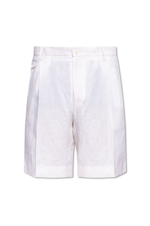 Linen shorts