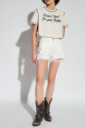 Golden Goose High-waisted denim shorts