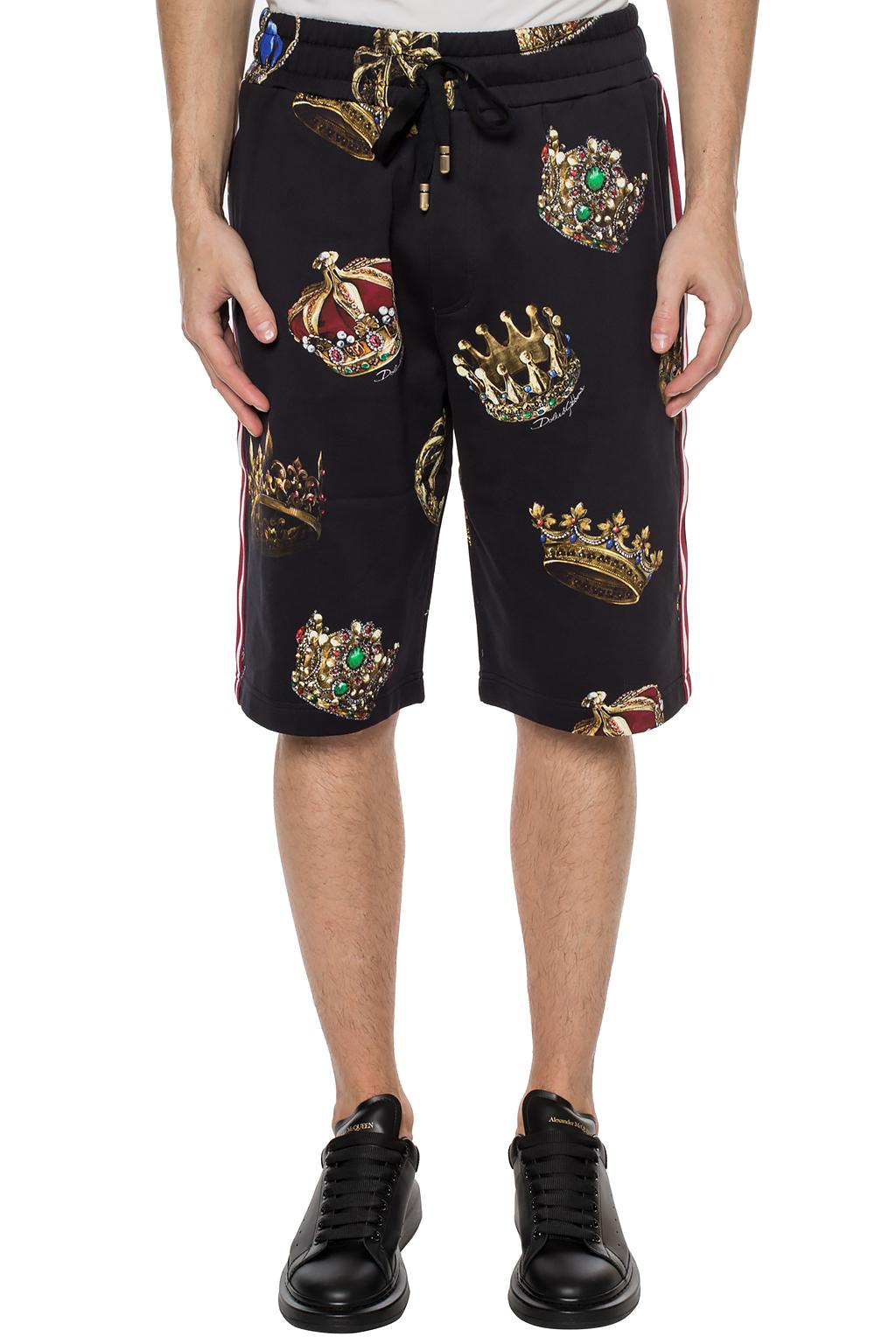 Patterned sweat shorts Dolce \u0026 Gabbana 