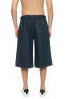Loewe Denim shorts with logo