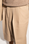 Chelsea Tiered Ruffle Hem Midi Dress Pleat-front shorts