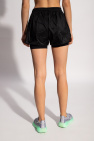 Reebok x Victoria Beckham Two-layered shorts with logo