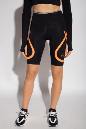 adidas static by Stella McCartney Crop training leggings with logo