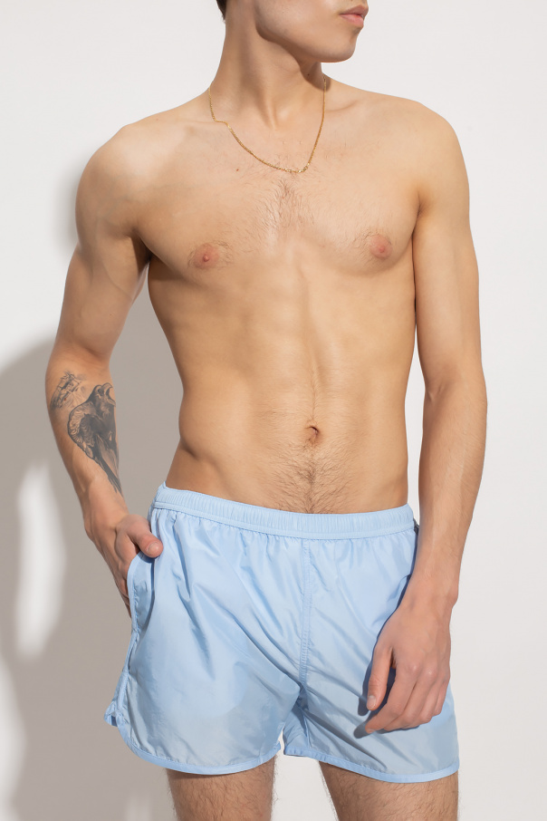 Ami Alexandre Mattiussi Swim shorts with logo