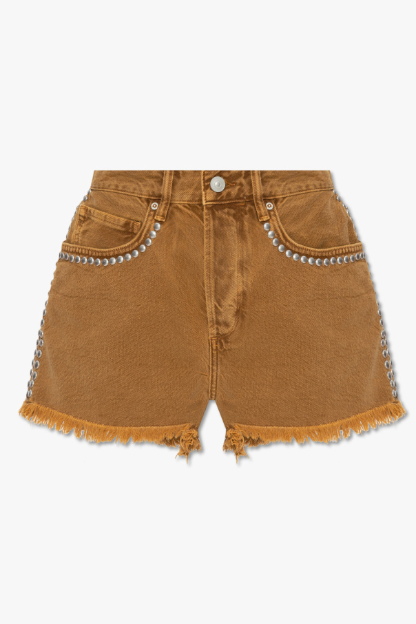 AllSaints ‘Heidi’ high-waisted denim shorts