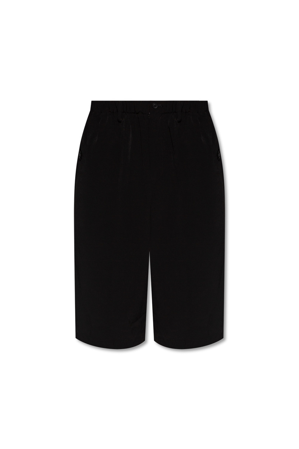 Yohji Yamamoto Bow shorts with pockets