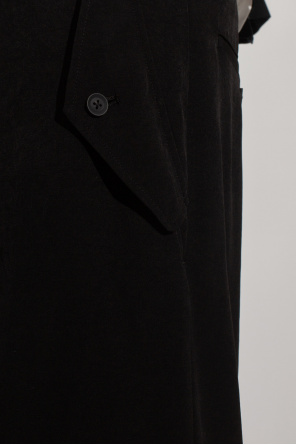 Yohji Yamamoto detail shorts with pockets