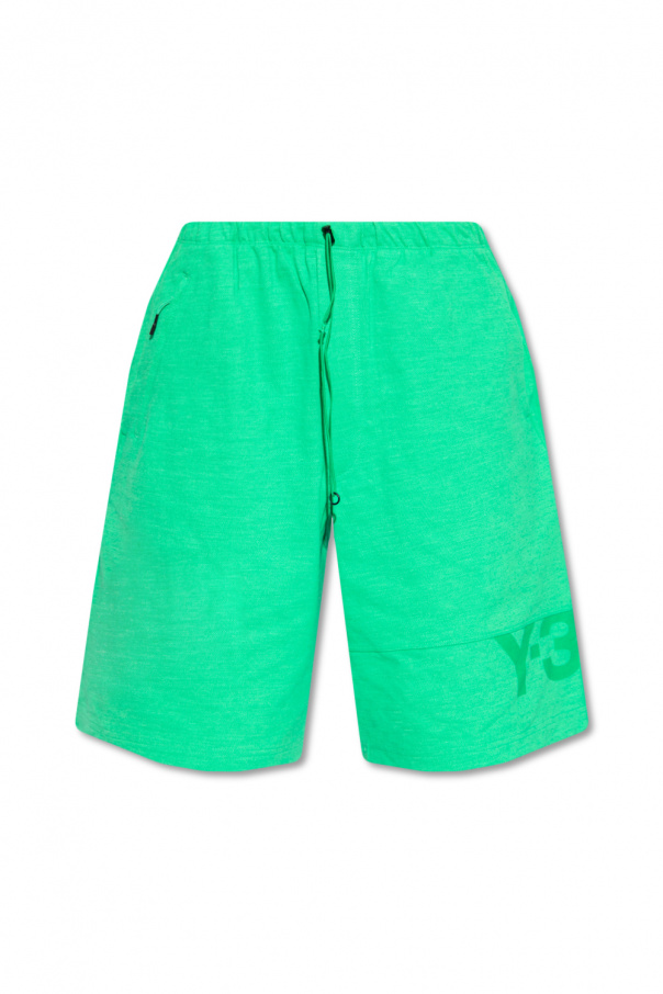 Y-3 Yohji Yamamoto Shorts with logo