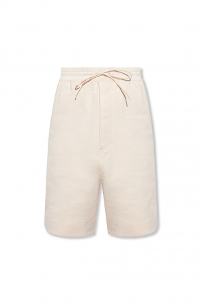 Shorts with logo od Belt with logo