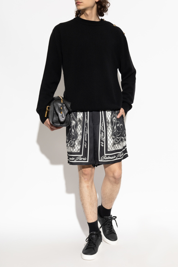 Balmain Szorty z nadrukiem