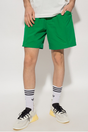 Represent slim-cut jeans Training shorts with logo