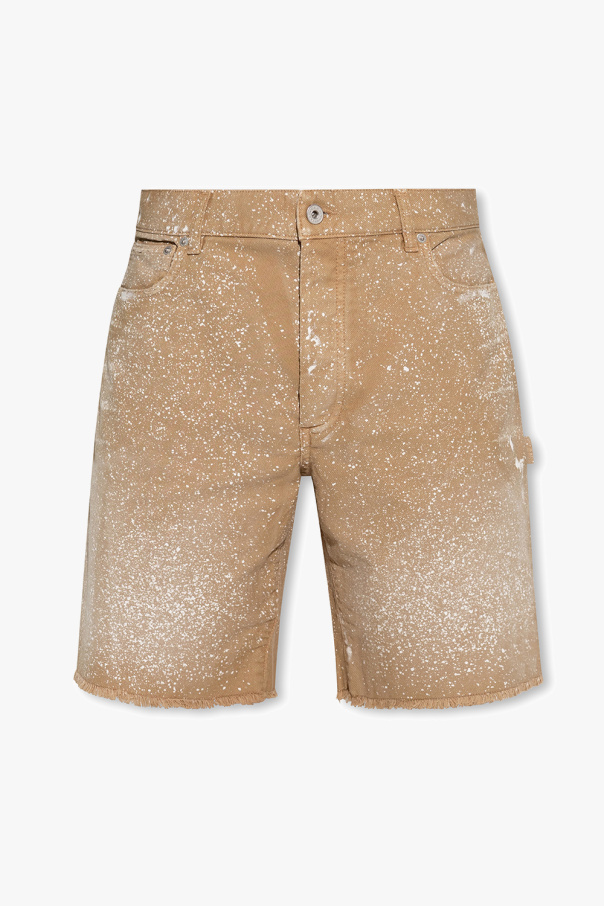 Heron Preston Textured Bandana Wrap Shirt And Shorts Set