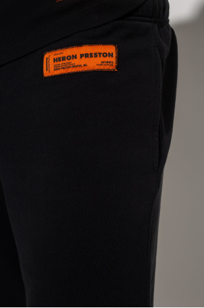 Heron Preston Patched shorts
