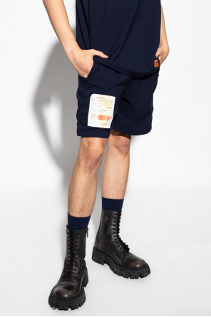 Heron Preston Patched shorts