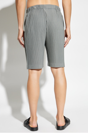 Homme Plisse Issey Miyake Pleated Shorts by Homme Plisse Issey Miyake