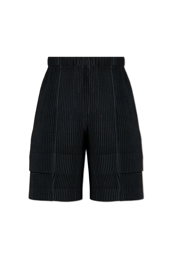 Homme Plisse Issey Miyake Pleated shorts by Homme Plisse Issey Miyake