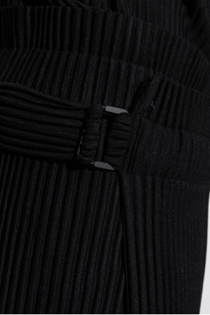 Homme Plisse Issey Miyake Pleated shorts with belt