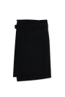 Homme Plissé Issey Miyake BLACK Pleated shorts with belt