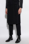 Homme Plissé Issey Miyake BLACK Pleated shorts with belt