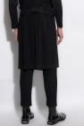 Homme Plissé Issey Miyake BLACK Pleated shorts with belt