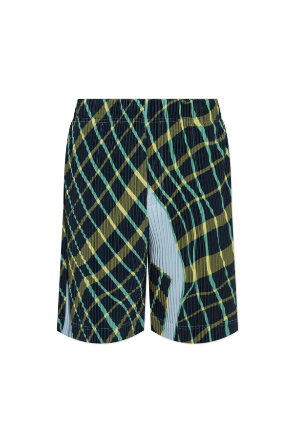 Pleated shorts od Homme Plissé Issey Miyake