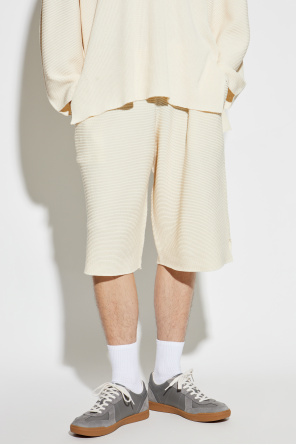 Homme Plissé Issey Miyake Ribbed shorts